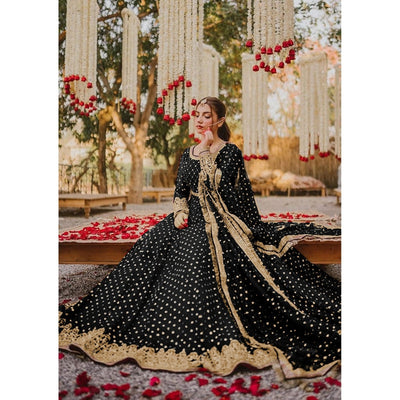 3 Piece Stitched Embroidered Maxi (Maxi, Dupatta, and Trouser)