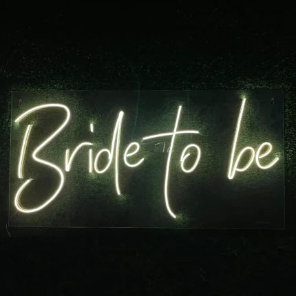 Bride & Groom Initials Custom Wedding Sign - NEOGON