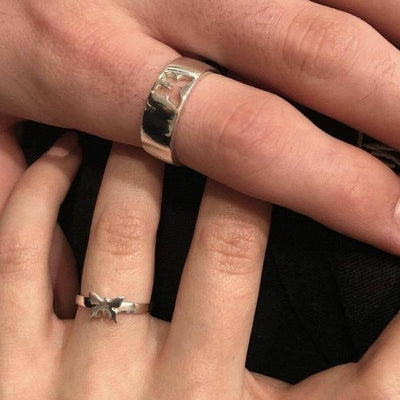 Butterfly Couple Promise Ring - Namely.pk 30% OFF