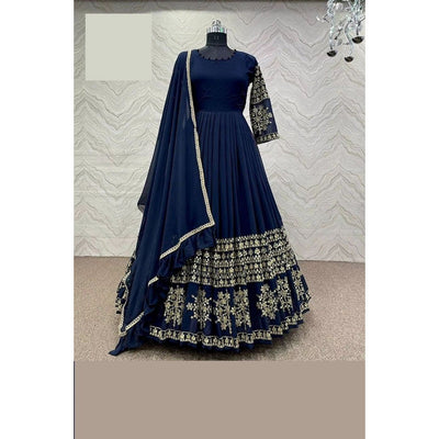 3 Piece Stitched Embroidered Maxi (Maxi, Dupatta, and Trouser)