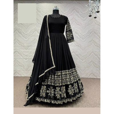 3 Piece Stitched Embroidered Maxi (Maxi, Dupatta, and Trouser)